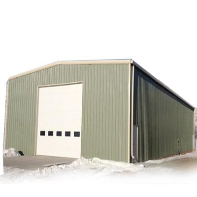 China Modern Shelter Fabric Structures Steel Structure Garden Shed Buildings for sale