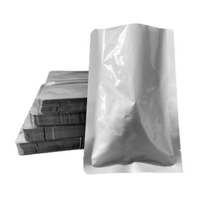 China Wholesales 3 Side Seal Vacuum Bag Heat Seal Bag Aluminum Foil Moisture Proof Ziplock Bag for sale