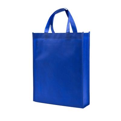 China Recyclable Good Price Custom Promotion Laminated White Colored Square Nonwoven Bag for sale