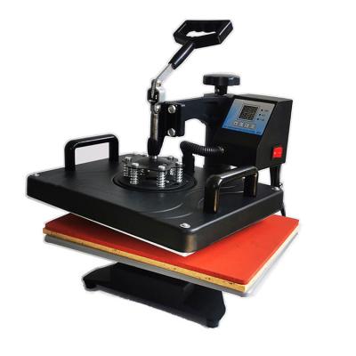 China High Efficiency 8in1 Heat Press Transfer Machine Sublimation 16x24 Heat Press T-shirt Printing Machine for sale