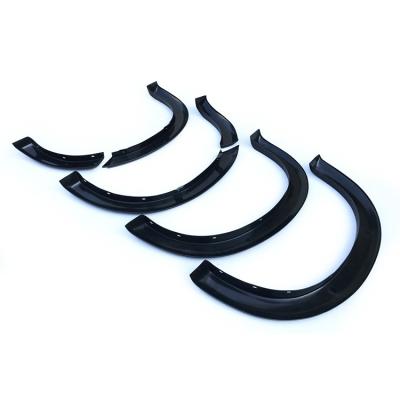 China Sports 6pcs New Arrivals 4x4 Parts High Strength ABS Plastic Universal Fender Flares for sale