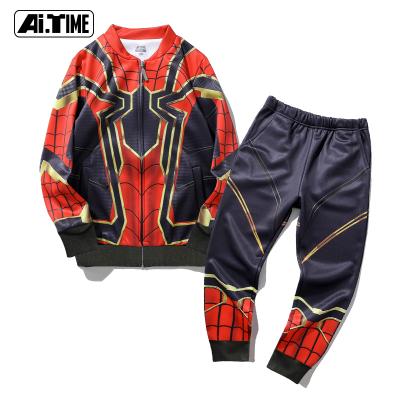 China Cheap wholesale Anti-wrinkle children's jackets boys clothing spring and autumn new casual wear Spiderman baseball uniform jacket for sale