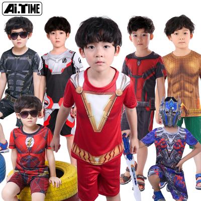 China Manufacturer Sublimation Costume Children's Casual Show Heroes Various Roles Festival Costumes for sale