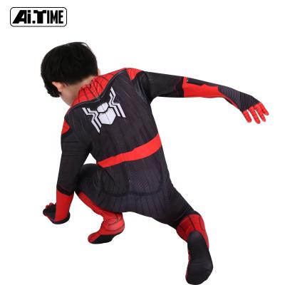 China TV & Movie Costumes Wholesale Custom-made Tights Children's Iron Man Cosplay Costume Halloween Parent-child One-piece Costume for sale