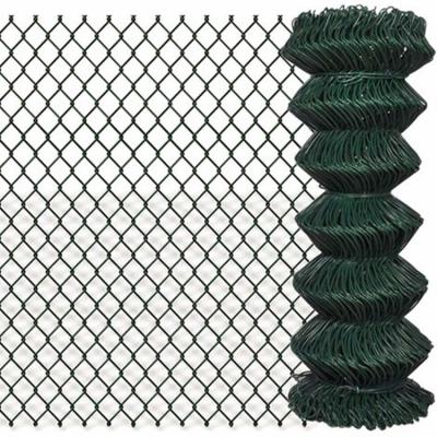 China Fence High Quality Coated Wire Rope Chain-Link 8Ft Chain Link Fence for sale