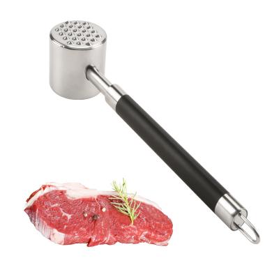 China Amazon Hot Sale Meat Tenderizer Mallet Kitchen Meat Pounder Stocked Heavy Duty Mallet for Grinding and Tenderizing Meat for sale