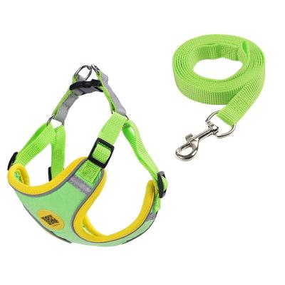 China Quality Guaranteed Custom Cat and Dog Vest Walking Strap for Puppy Collar Strap for Small and Medium Pets for sale