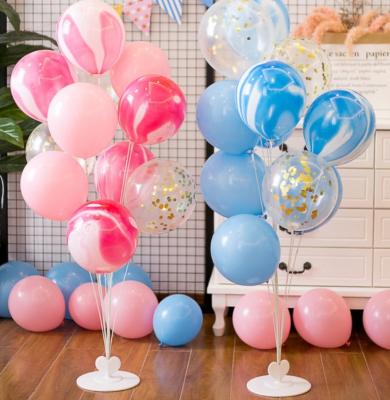 China Plastic Balloon Column Stand Kit For Floor Balloon Stand For Earth for sale