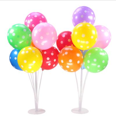 중국 Decoration Party Balloons Polka Dot Latex Balloons 12 Inch Black White Yellow Multicolor For Party Wedding Decoration 판매용