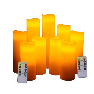 China Decorate Remote Control Electronic Candle Lamp Birthday Electronic Candle for sale