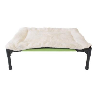 China Travel New Arrival Pet Beds Cushion for Dog Raised Bed Fleece Warm Soft Dog Crib Bed Mat for sale