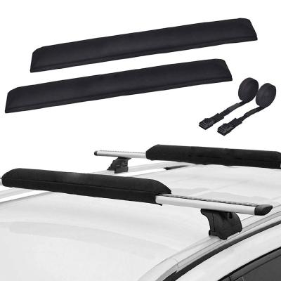 China Low MOQ SUV Custom Car Accessories Soft Roof Racks Soft Roof Rack Pads Tie Down Straps for sale