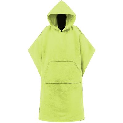 China OEM/ODM logo custombeach microfiber poncho surf beach towel safe custom hoodie for kids with low price for sale