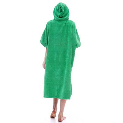 China Good Quality 100% Cotton Hooded Towel Boys Viable Hooded Towels Terry Inside Bath Towel Surf Poncho for sale