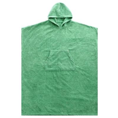 China Viable Popular Design Adult Terry Ponchos Surf Poncho Customized Cotton Microfiber Hoodie Surf Poncho For Beach Change for sale