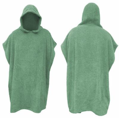 China 2021 Microfiber Safe for Kids OEM Cotton Poncho Towel Beach Surf Changing Long Robes Towel Poncho Kids for sale