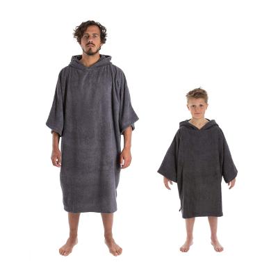 China Cotton Viable Warm Hooded Boys Hooded Poncho Towel Beach Wind Proof Wind Style Towels for sale