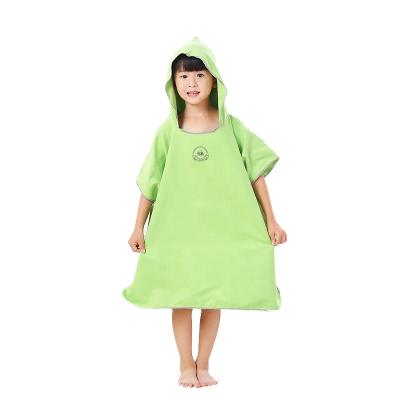 China Microfiber Child Safe Bath Kids Good Quality Terry Cotton Towel Print Hooded Hood for sale