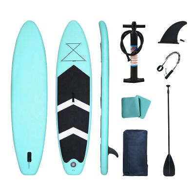 China 2021 cheap single layer inflatable paddle board timely inflatable standup sample water sport activity delivery sip board in stock for sale