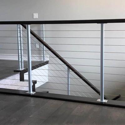 China Modern High Quality 316 Stainless Steel Balcony Baluster Fencing Cable Railing for sale