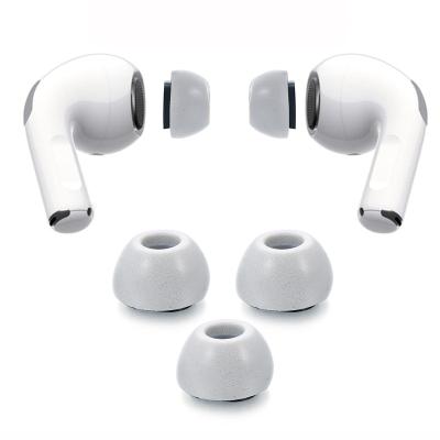 China Comfortable Using 2021 New Re-linked Memory Foam Ear Tips Tips Noise Cancel Foam Tips For Apple Airpods Pro for sale