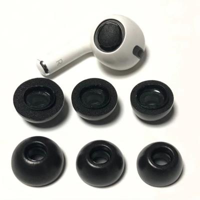 China New Comfortable Wearing Memory Foam Ear Nits Connected Tips Noise Cancel Foam Tips For Apple Airpods 3 Airpods Pro for sale