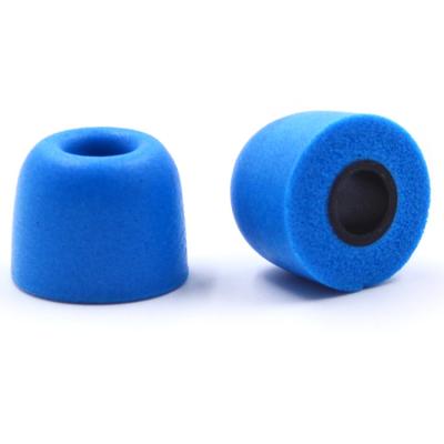 China Memory Sponge Foam Earmuff Earphone Earpads Earbuds Comfortable Wearing Earbuds Ear Tips Soft Comfortable Wearing Ear Plugs for sale