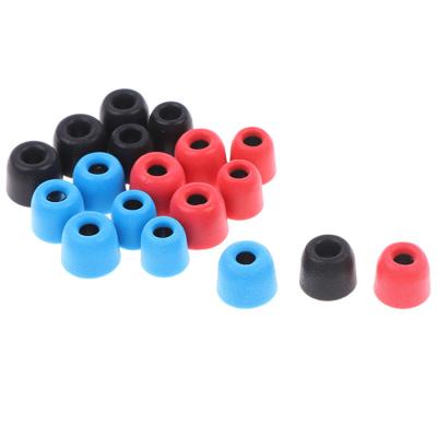 China Comfortable Wearing T400 (S M L Gauge Ear Pads) 4.9mm/Cap Memory Foam Ear Tips For In-Ear Earphone Tips Sponge Earbuds for sale