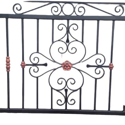 China Last modern garden decoration cast iron fencing balcony design for sale