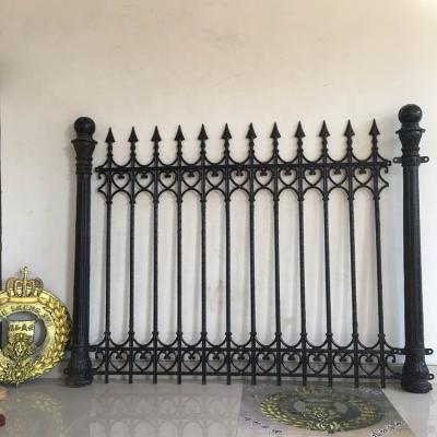 Китай Cast iron villa courtyard fence custom iron garden decorative guardrail ductile iron perspective wall продается