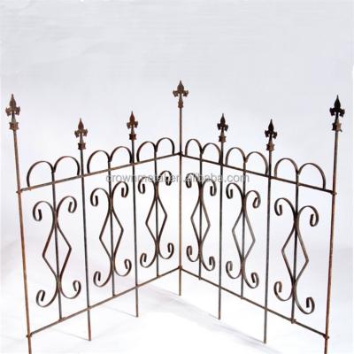 China Wall Mounted and Metal,case iron Material New Design Forged Iron Railing zu verkaufen