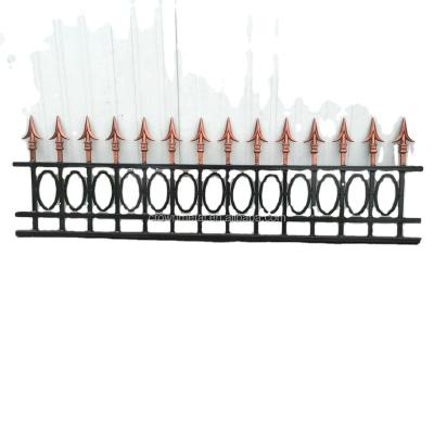 중국 fence Designs wrought iron garden decorative concrete fence for sale 판매용