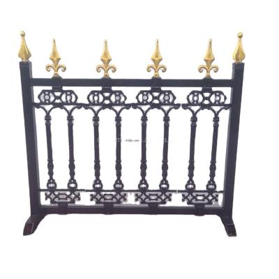 Chine hot sale decorative wrought iron garden fence panel cast iron fence railing à vendre