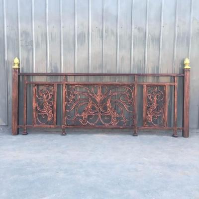 China Removable Iron Stair Handrail Decorative Fence Railing Indoor Balcony Railing Te koop