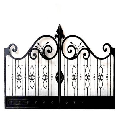 China Iron gate can be customized processing villa courtyard gate home decoration iron gate en venta