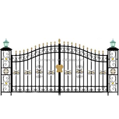 Cina R0137 New style house decoration design iron main gate design in vendita