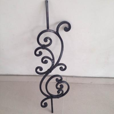 China HG Iron Indoor Stair Handrail Staircase Powder Coated Graphic Design Te koop