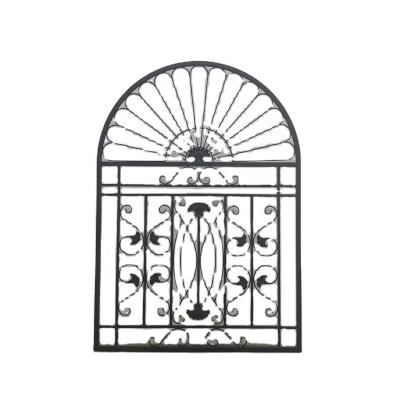 China Modern Simple Iron Window ,Wrought Iron Window Grill Design for sale