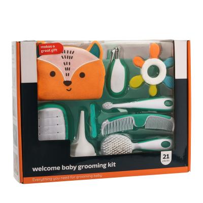 China Child with Baby Customized Baby Care and Grooming Kit Nursery Care Kit Baby Care Products Bathing Set for sale