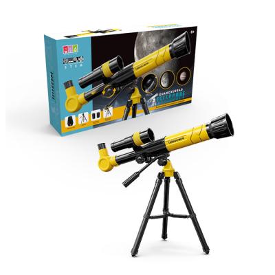 China Children Astronomical Telescope Small Toy Educational Professional Stargazing High Magnification Sky Observer 45x25x9 cm for sale