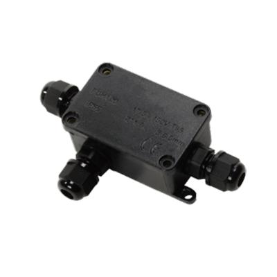 China PC 1 In 2 IP66 3 Way Waterproof Junction Box With PG7 Waterproof PG9 Or M16 Connector for sale