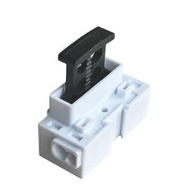 China Easy Wiring PA66 94 V-2 VDE Fused Terminal Block Connector For 2.5mm2 for sale