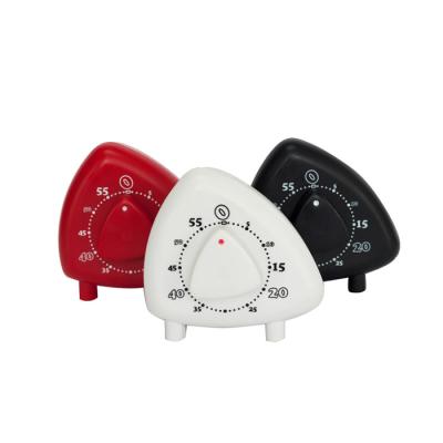 China Countdown Viable Triangle Timer Table Kitchen Timer Mechanical Kitchen Clock for sale