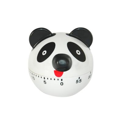 China Panda Timer Kitchen Mechanical Timer cute black and white viable for sale