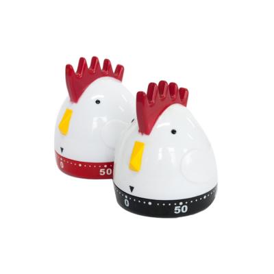 China Chick Shape Timer Countdown Kitchen Viable 60min Mechanical Timer for sale