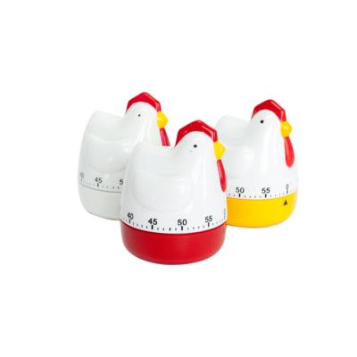 China Viable Mechanical 60min Chick Shape Timer Countdown Kitchen Timer for sale