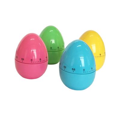 China Cute Viable Egg Kitchen Mechanical 60min Timer for sale