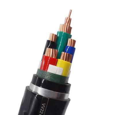 China Building Industrial Power Armored Power Cable XLPE 0.6/1KV YJV Cable for sale