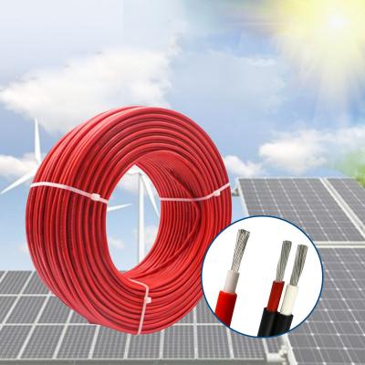 China Power Plant TUV XLPE DC Flex Tin Coper Solar Copper Cable 1.5MM 4MM 6MM 8MM 10MM 16MM 25MM 55MM 135mm for sale