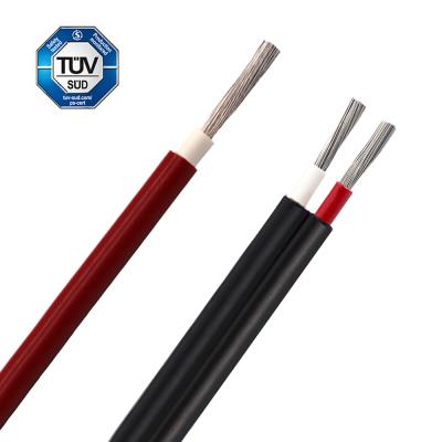 China Power Plant XLPE 2.5MM 4MM 6 Mm 10MM As/Nzs Twin Solar Cable 100Meters For Solar Panels for sale